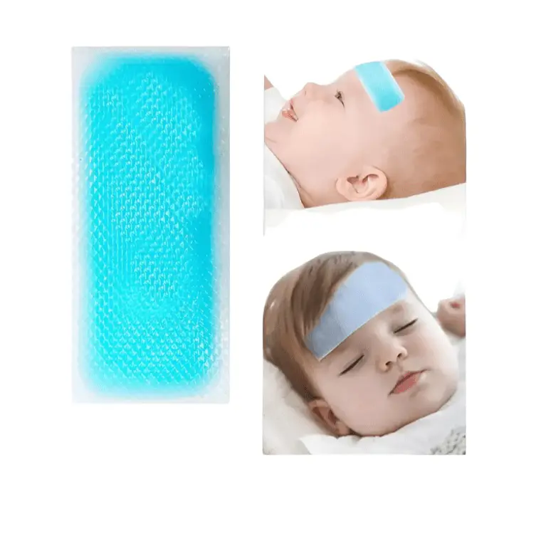 PARCHE DE GEL PARA LA FIEBRE NIÑOS 120mmX50mm 3unidades - DEROYAL 1