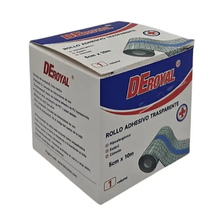 ROLLO ADHESIVO IMPERMEABLE 5CM X 10M 1
