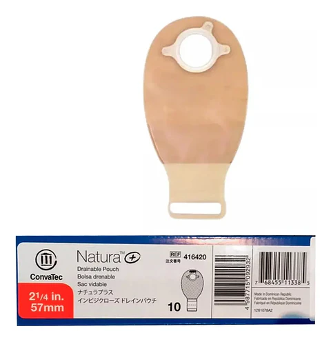 BOLSA COLOSTOMIA DRENABLE 57MM 