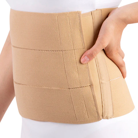 FAJA 3 BANDAS BEIGE POST OPERATORIA TALLA M- DR SLIM