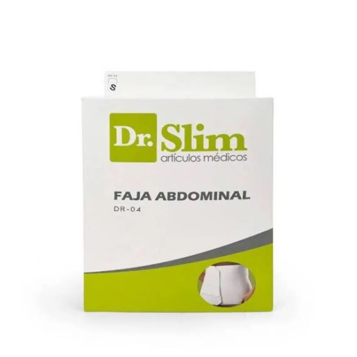 FAJA 4 BANDAS BEIGE ABDOMINAL - DR SLIM TALLA M 1