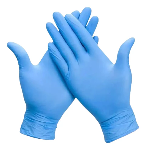 GUANTES NITRILO XS CELESTE