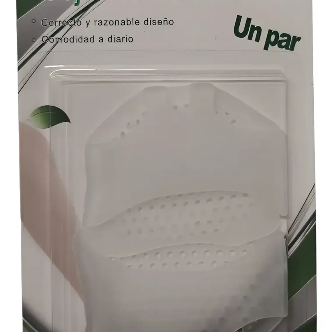 COJIN DE COMODIDA METARTARSO CON AGUJEROS - UN PAR 2