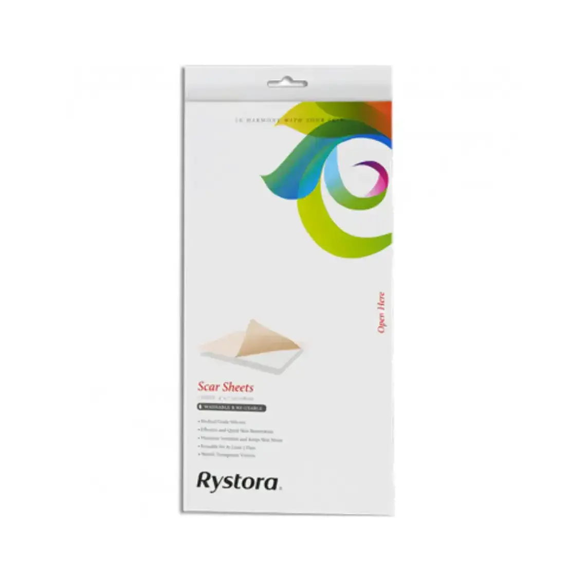 RYSTORA LAMINA PARA CICATRICES 5 X 7,5 CM 1