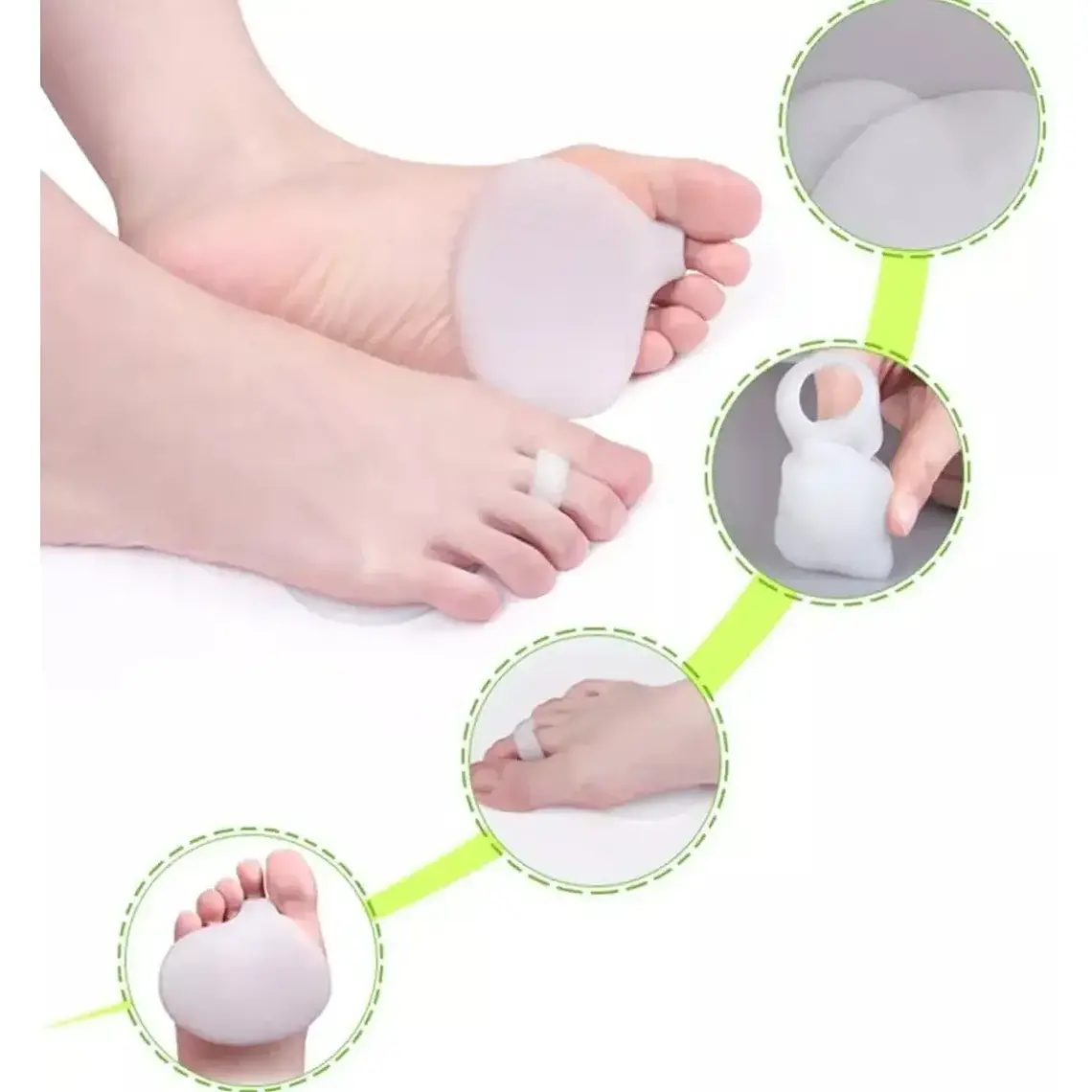 ALMOHADILLA METATARSAL CON DEDO 2