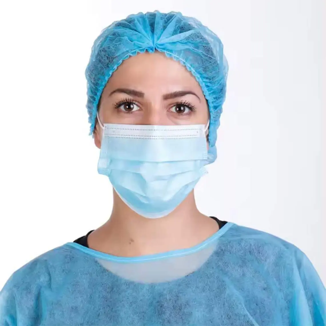 MASCARILLA ADULTO CELESTE 50unidades 2