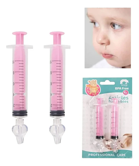 ASPIRADOR NASAL INFANTIL VARIEDAD DE COLORES