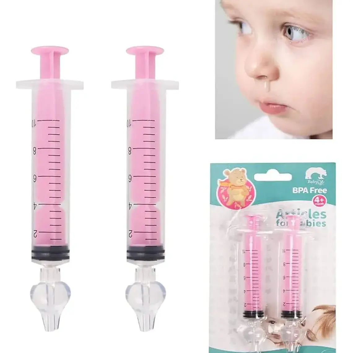 ASPIRADOR NASAL INFANTIL VARIEDAD DE COLORES 1