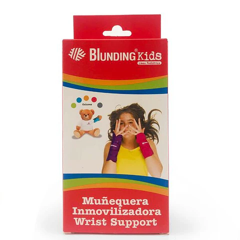 MUÑEQUERA INMOVILIZADORA ROJA DERECHA - TALLA 8-10