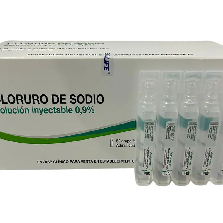 SUERO FISIOLOGICO 10 ML - CAJA 1