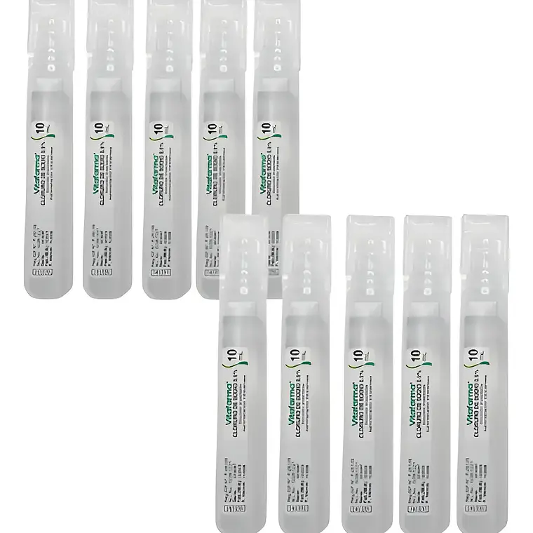 SUERO FISIOLOGICO 10 ML - AMPOLLA UNIDAD 1