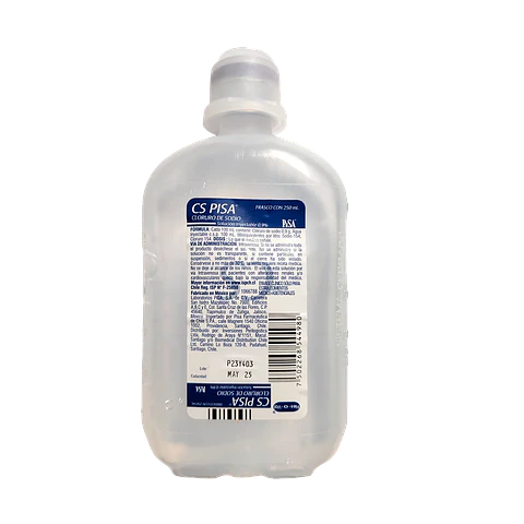 BOTELLA SUERO FISIOLOGICO 500 ML