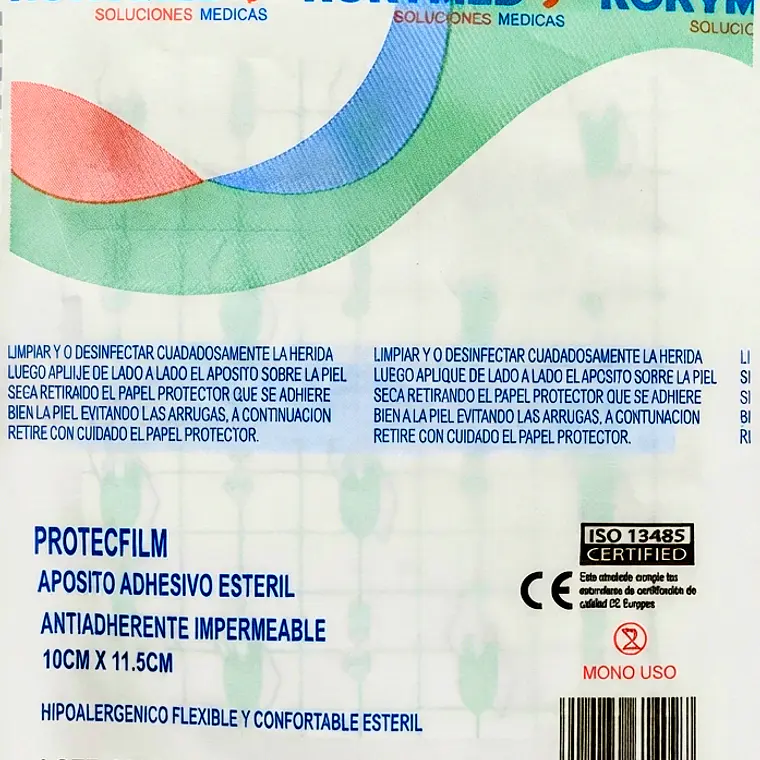 APOSITO ADHESIVO TRANSPARENTE 10cm x 11.5 cm - UNIDAD 1
