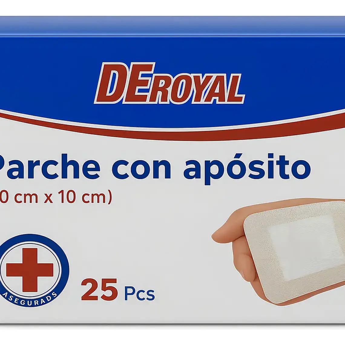 PARCHE CON APOSITO 10 X 15 CM - UNIDAD 1