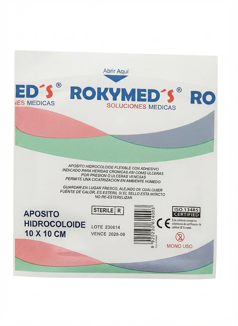APOSITO HIDROCOLOIDE 10 X 10 CM - UNIDAD
