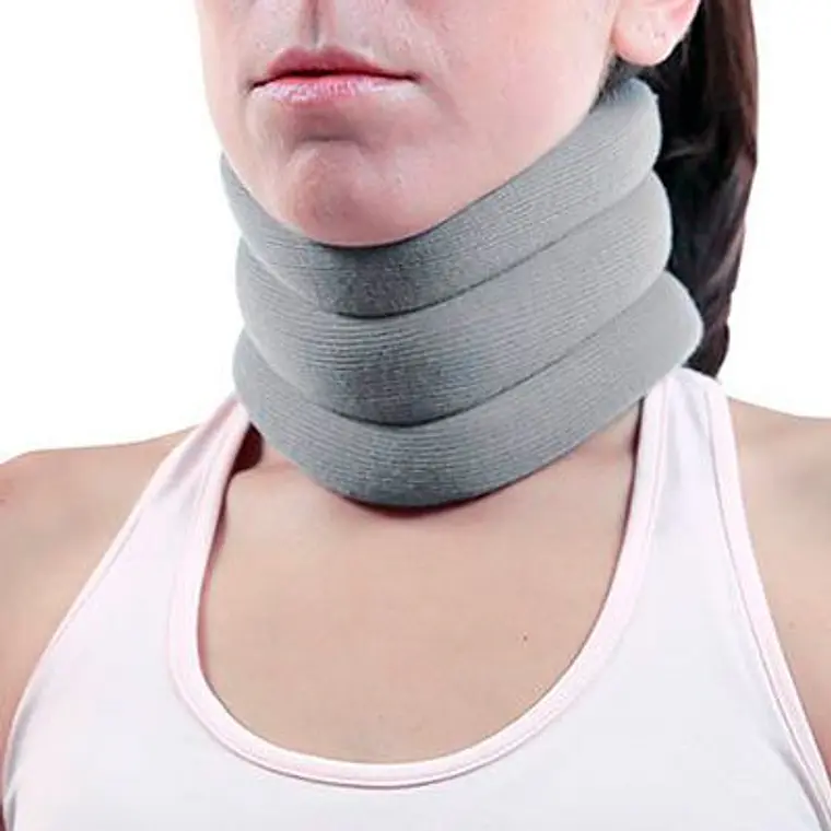 CUELLO BLANDO CON COSTURA GRIS - TALLA L 1
