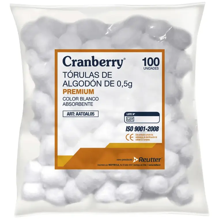 TORULAS DE ALGODON 0.5G 1