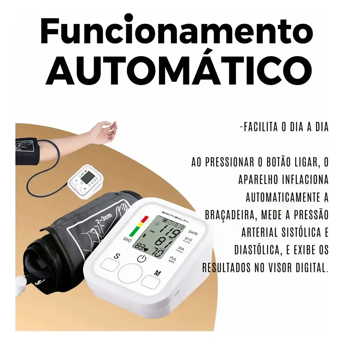 TOMA PRESIÓN DIGITAL CABLE USB/PILA 2