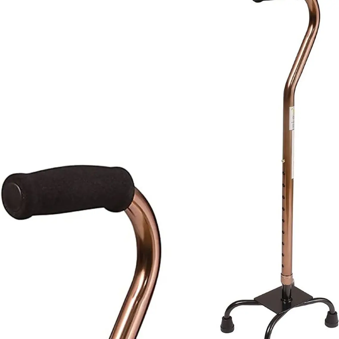 BASTON 4 PATAS  COLOR BRONCE 3