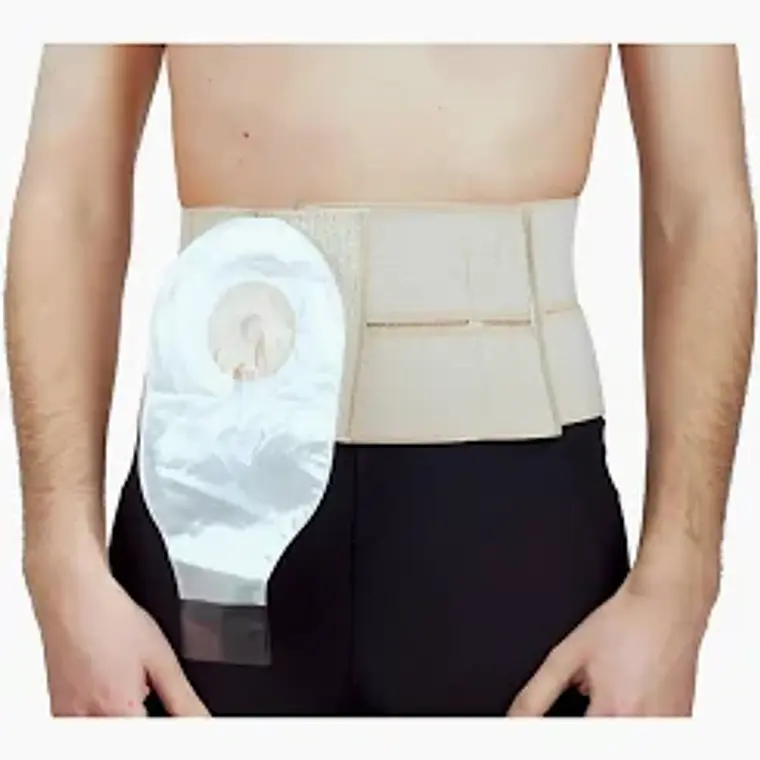 FAJA COLOSTOMIA 2 BANDAS / CINTURON COLOSTOMIA- TALLA M 1