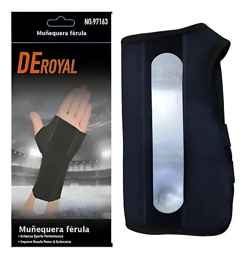 MUÑEQUERA FERULA DERECHA - DEROYAL
