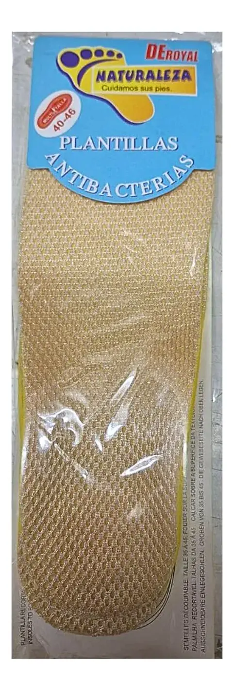 PLANTILLA ANTIBACTERIAL N°35-41 - DEROYAL