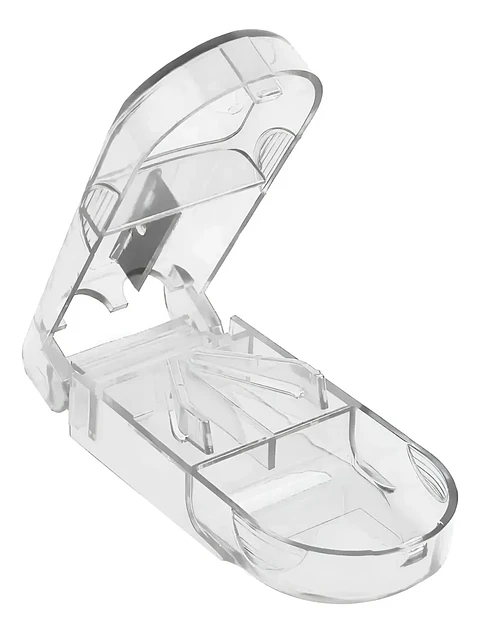 PASTILLERO CON CORTADOR TRANSPARENTE