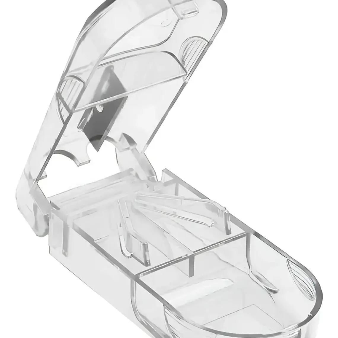 PASTILLERO CON CORTADOR TRANSPARENTE 1
