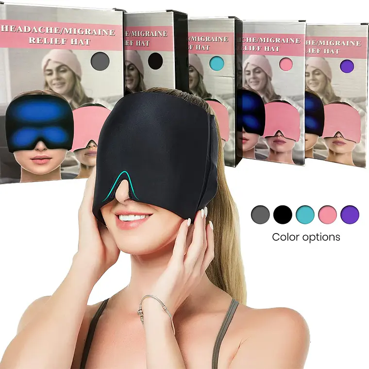 CINTILLO PARA MIGRAÑA - COLOR NEGRO 1