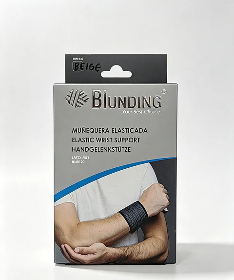 MUÑEQUERA ELASTICADA BEIGE TU