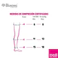 CALCETA COMPRESION HOMBRE 18 mmHg (140 Denier). - MARCA SWING - Miniatura 3