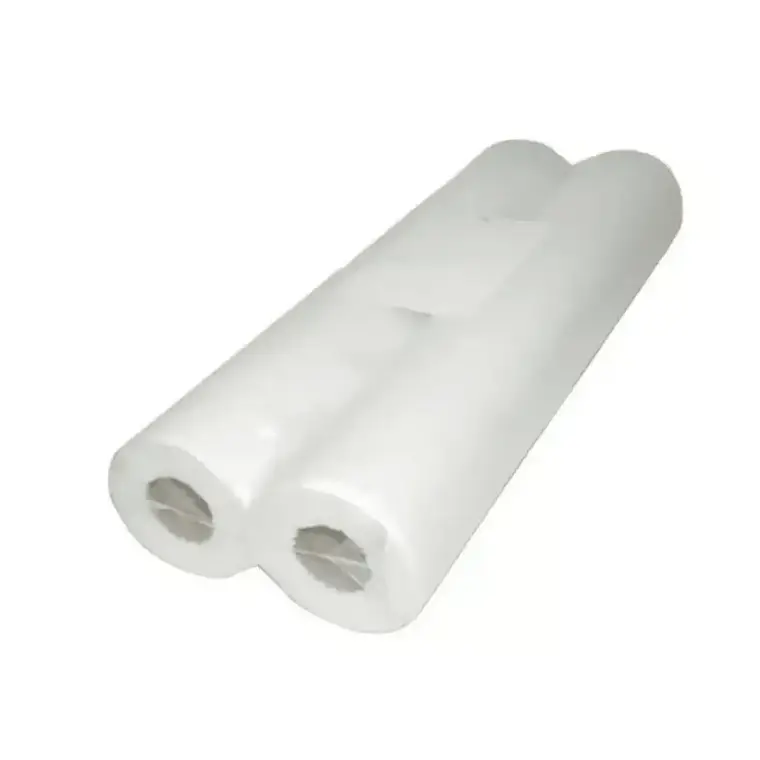 SABANILLA MEDICA DE PAPEL DESECHABLE 2 ROLLOS 50 MT C/1 1