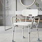 SILLA DE DUCHA C/ APOYA BRAZOS - Miniatura 1