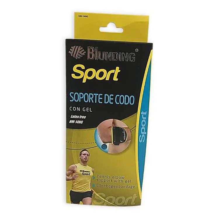SOPORTE DE CODO CON GEL SPORT - BLUNDING 3