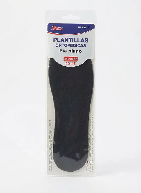PLANTILLAS PIE PLANO N°40-45
