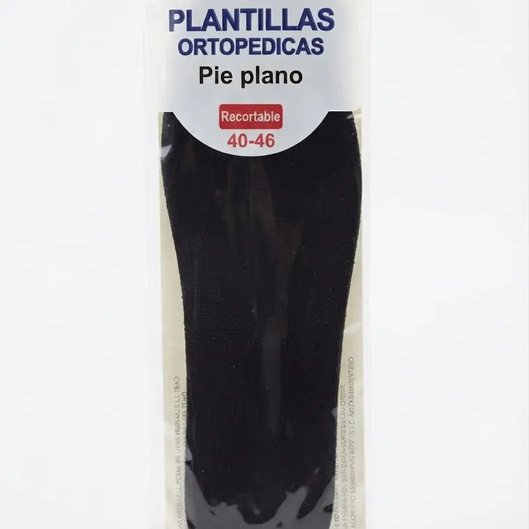 PLANTILLAS ORTOPEDICAS PIE PLANO N40-46 1