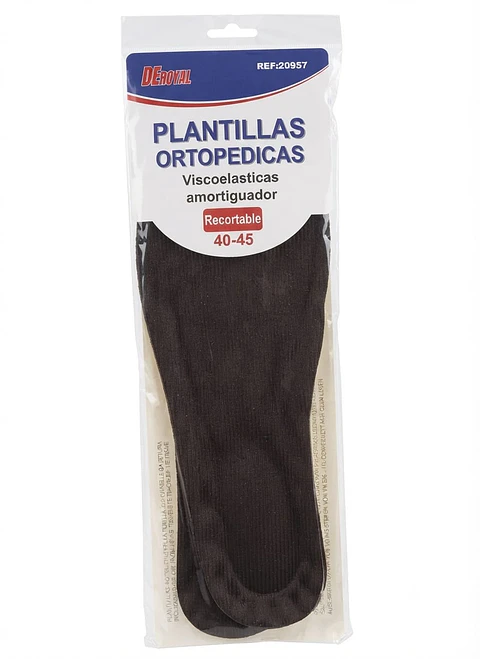 PLANTILLA VISCOELASTICA PLANA 40-45