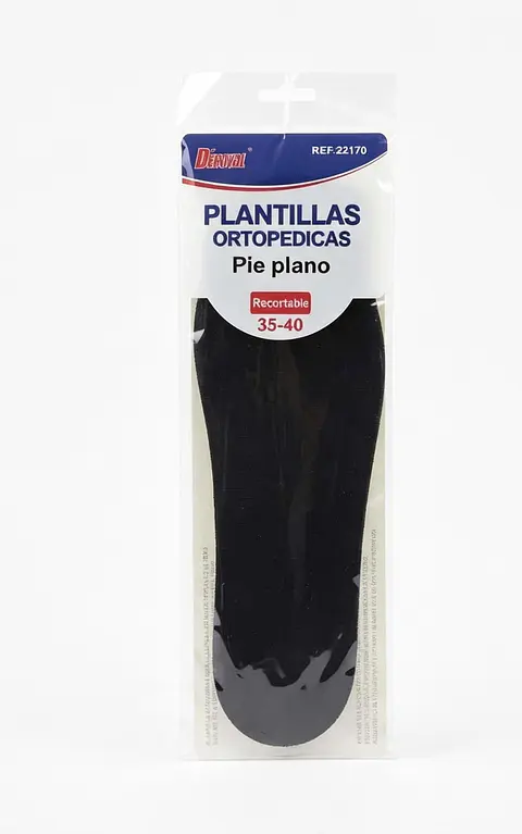 PLANTILLAS ORTOPEDICAS PIE PLANO N35-40