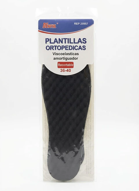 PLANTILLAS VISCOELASTICAS AMORTIGUADOR 36-40