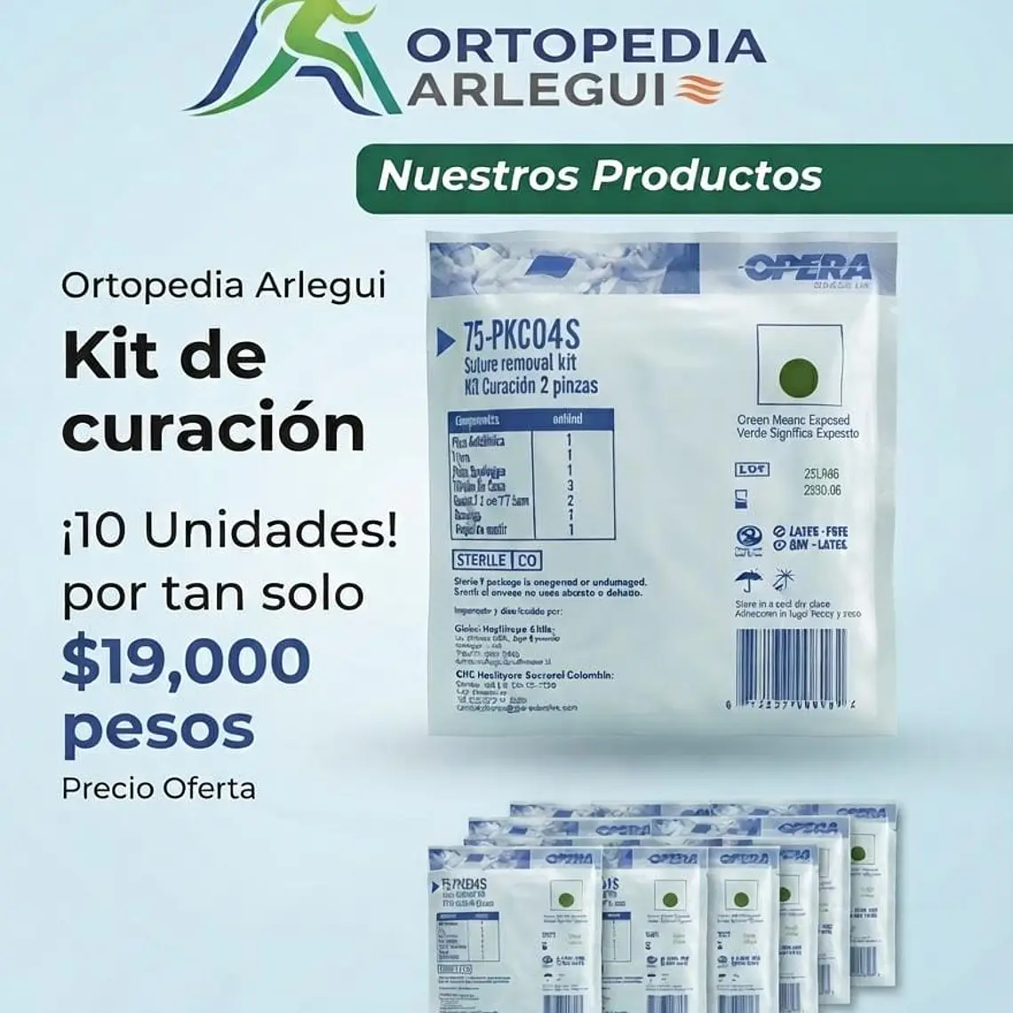 PACK 10 KIT CURACIONES (10 PIEZAS) 1