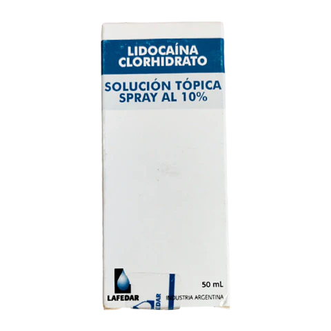 LIDOCAÍNA EN SPRAY