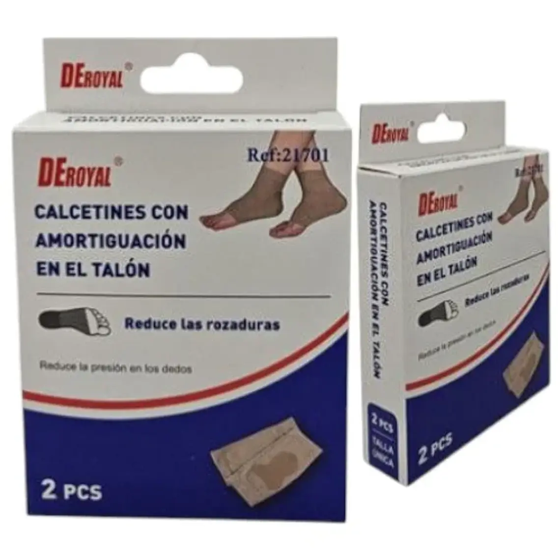 CALCETINES CON AMORTIGUACION EN EL TALÓN 1