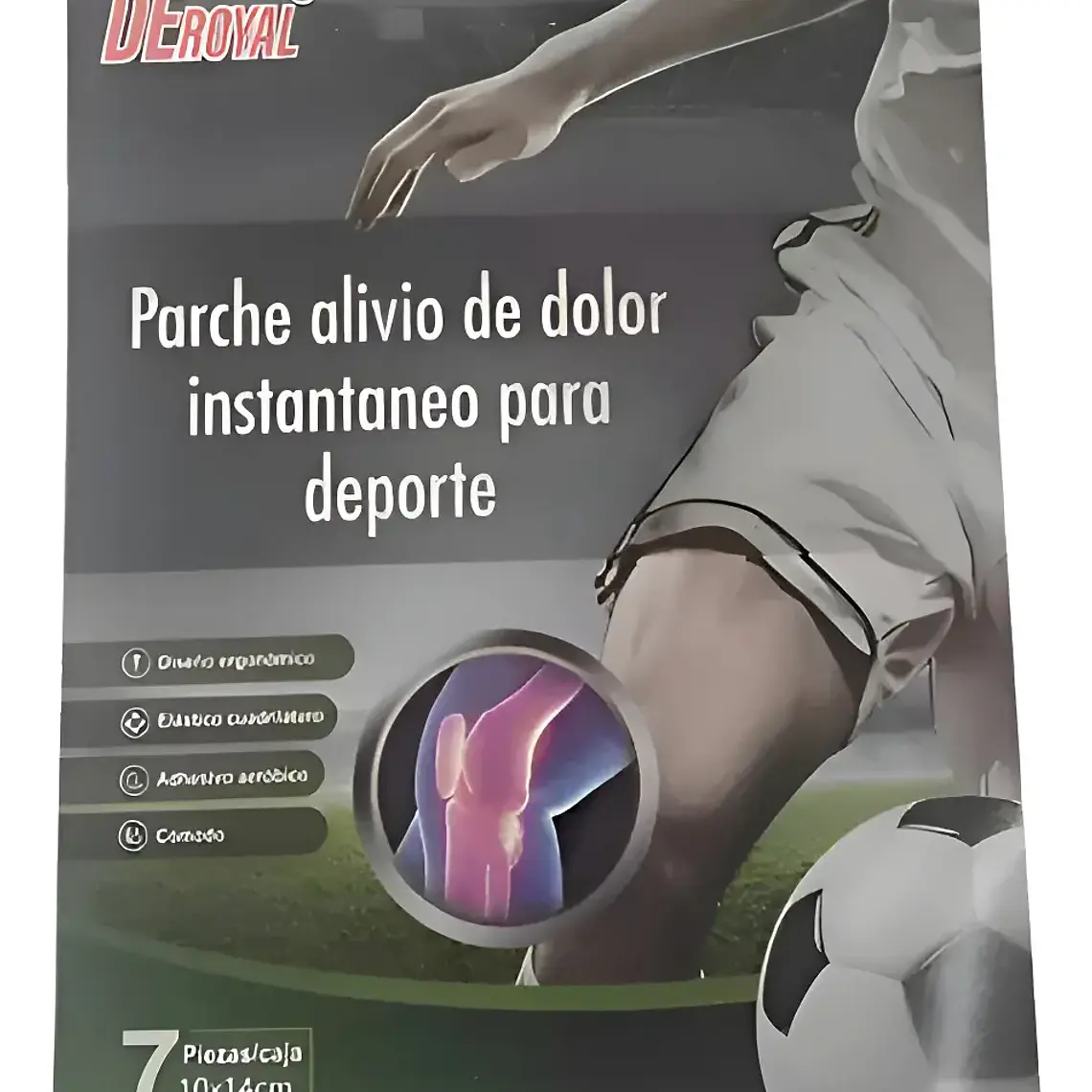PARCHE ALIVIO DE DOLOR PARA PIERNAS 7 UNIDADEWS - DEROYAL 3