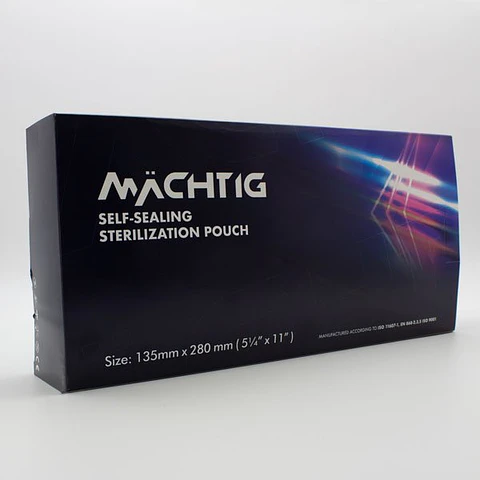 Bolsa de Esterilizacion con fuelle 135MM X 280 MM