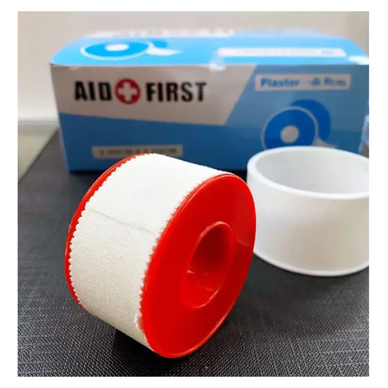 CINTA DE TELA ADHESIVA BLANCA 5CMX5M - DEROYAL 1