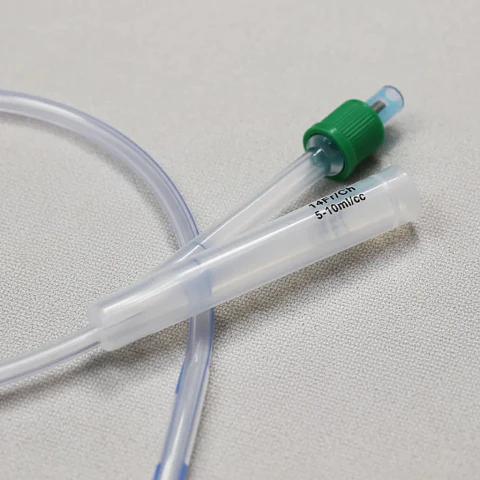 Sonda foley adulto SILICONA 2 vias con balon N°14
