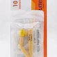 Sonda foley adulto LATEX forrado en silicona 2 vias N20 - Miniatura 1