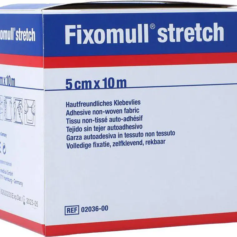 FIXOMULL STRETCH 5 CM X 10 M - LEUKOPLAST 2
