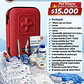 BOTIQUIN PRIMEROS AUXILIOS ROJO - Miniatura 1