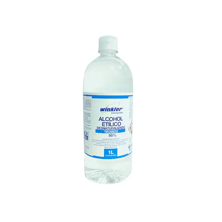 ALCOHOL ETILICO 95% DESNATURALIZADO TECNICO 1LITRO S/GATILLO - WINKLER 1